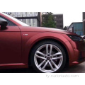 Satyn Metallic Wine Red Wrap Vinyl